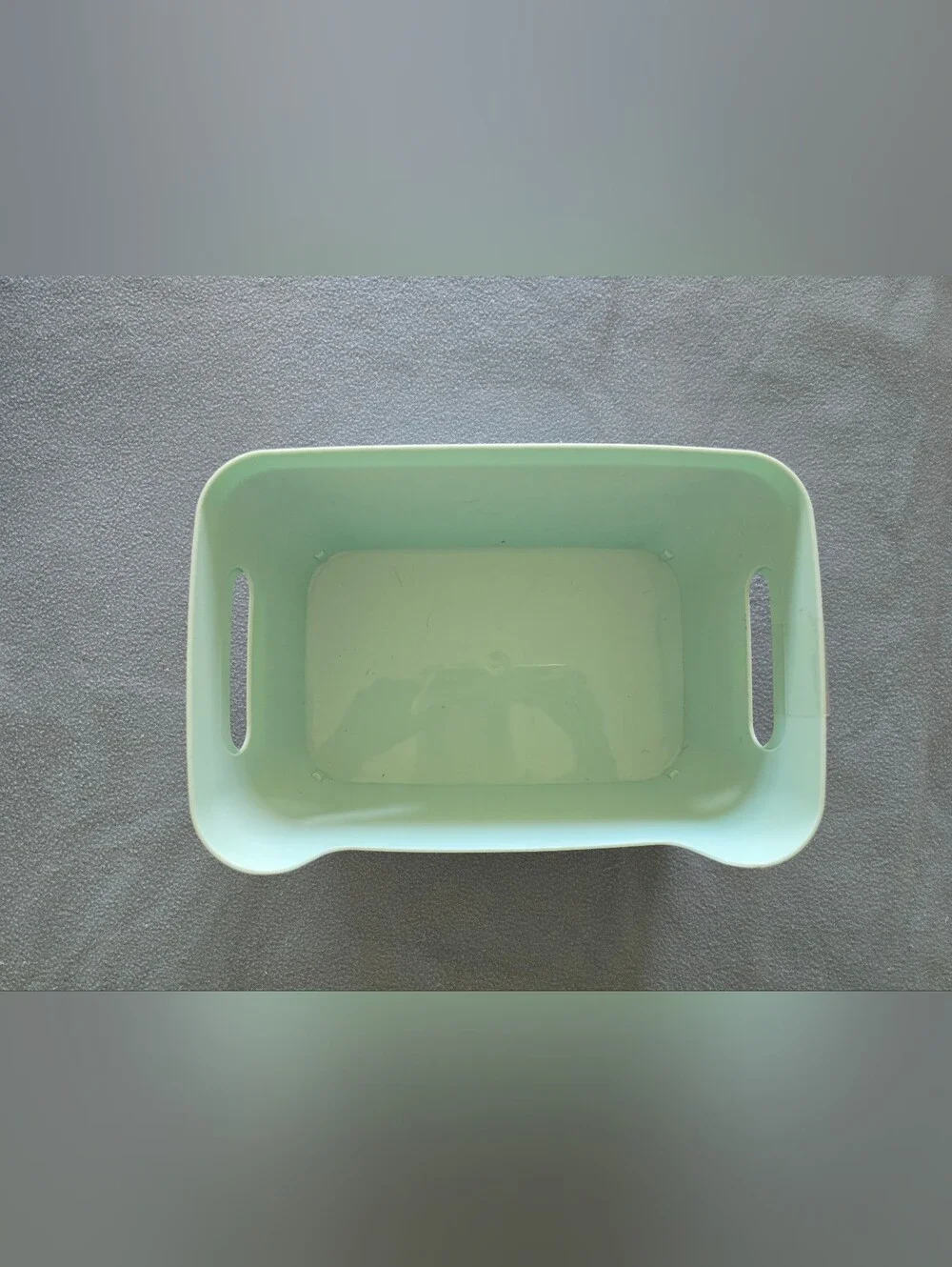 Mainstays Mint Green Small Easy-Access Storage Bin - 2 Pack